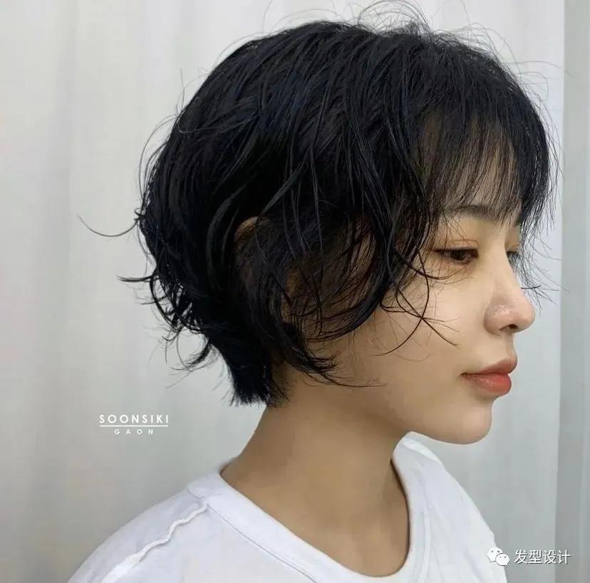 法式超短发,法式港风超短发