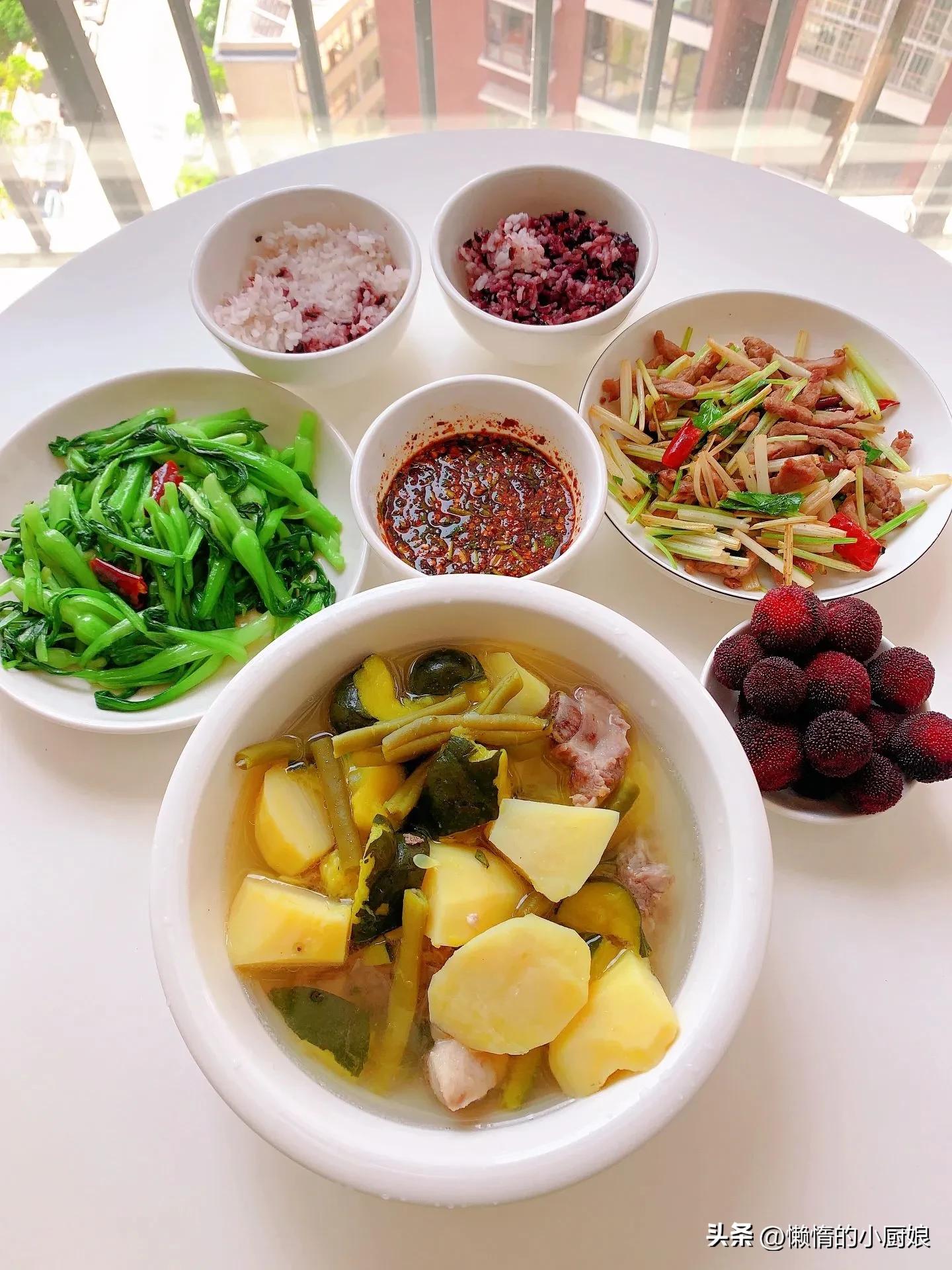 低卡素菜家常菜的做法,适合夏天吃的低卡家常菜