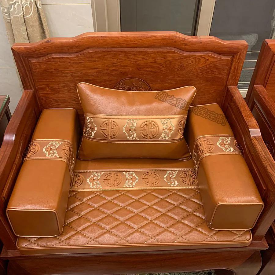 红木家具沙发垫坐垫套,红木沙发坐垫选哪种比较好