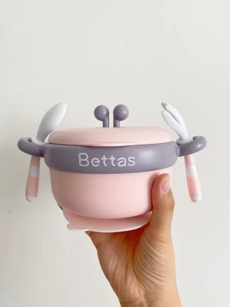 有它不怕宝宝吃饭慢了，冬日必备贝肽斯保温碗！