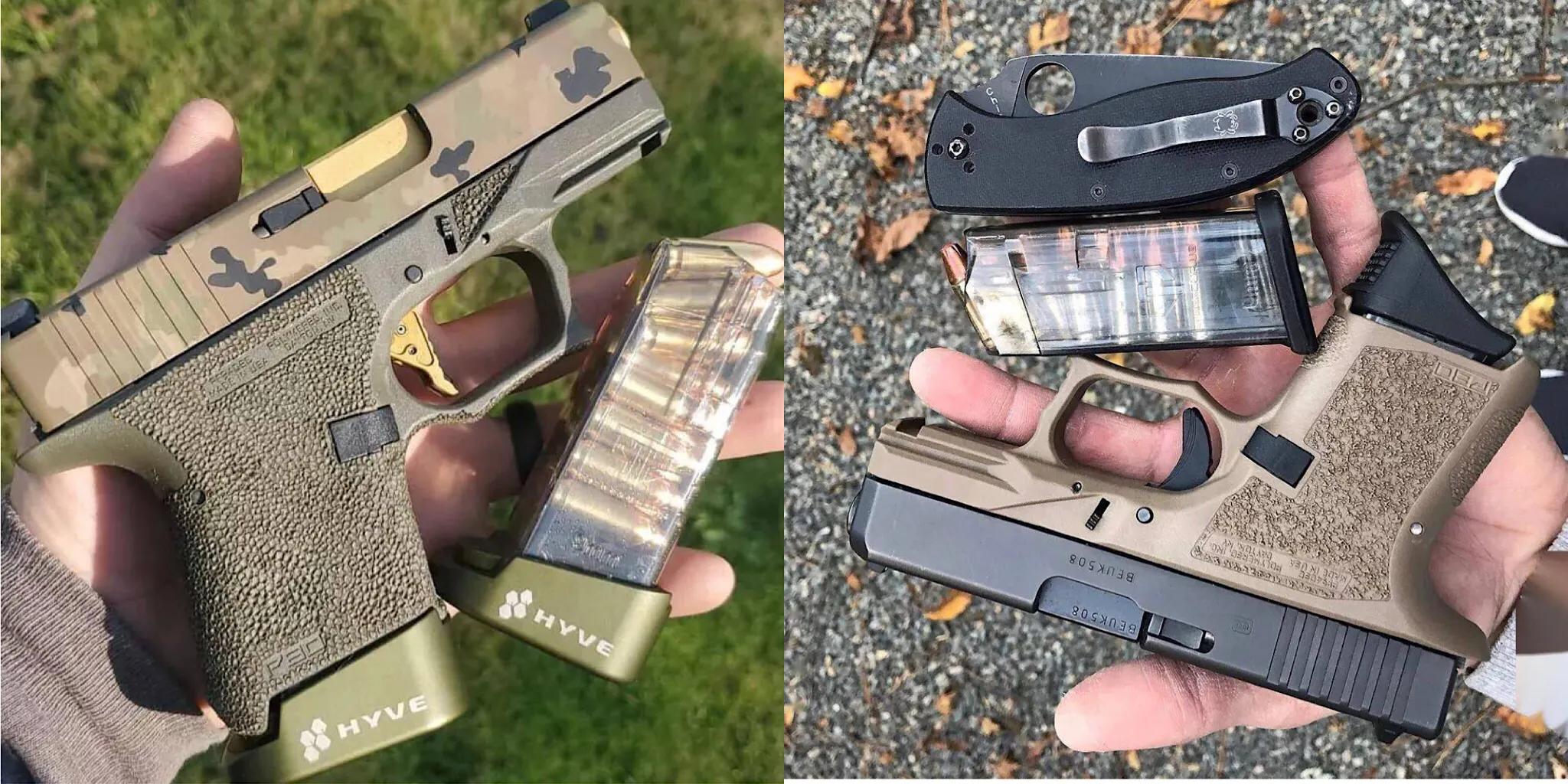 glock26,glock26手枪粉色