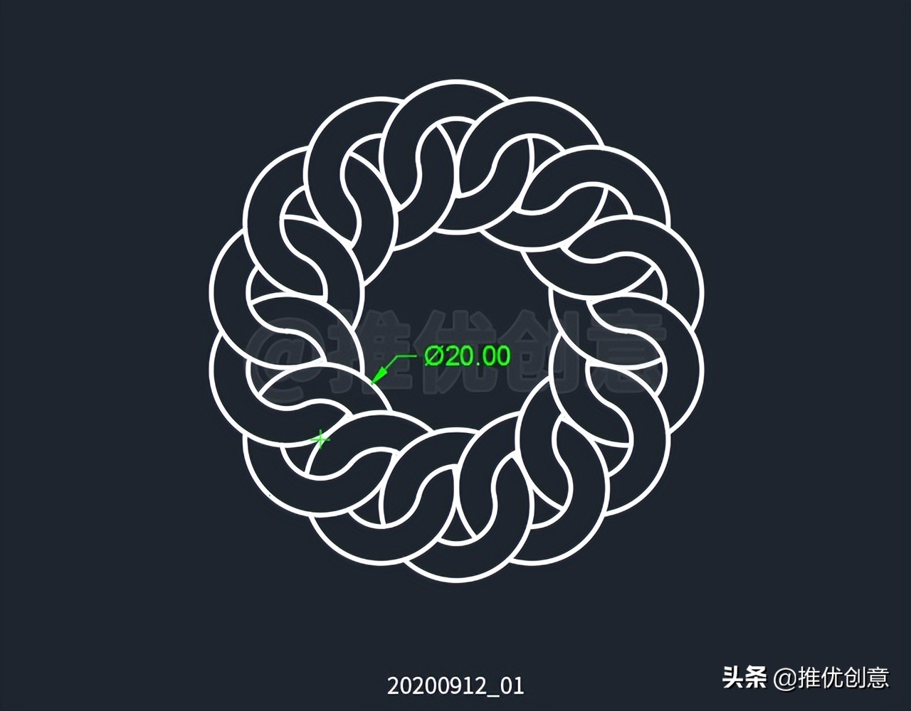 cad绘图标注初学入门教程,巧画图形