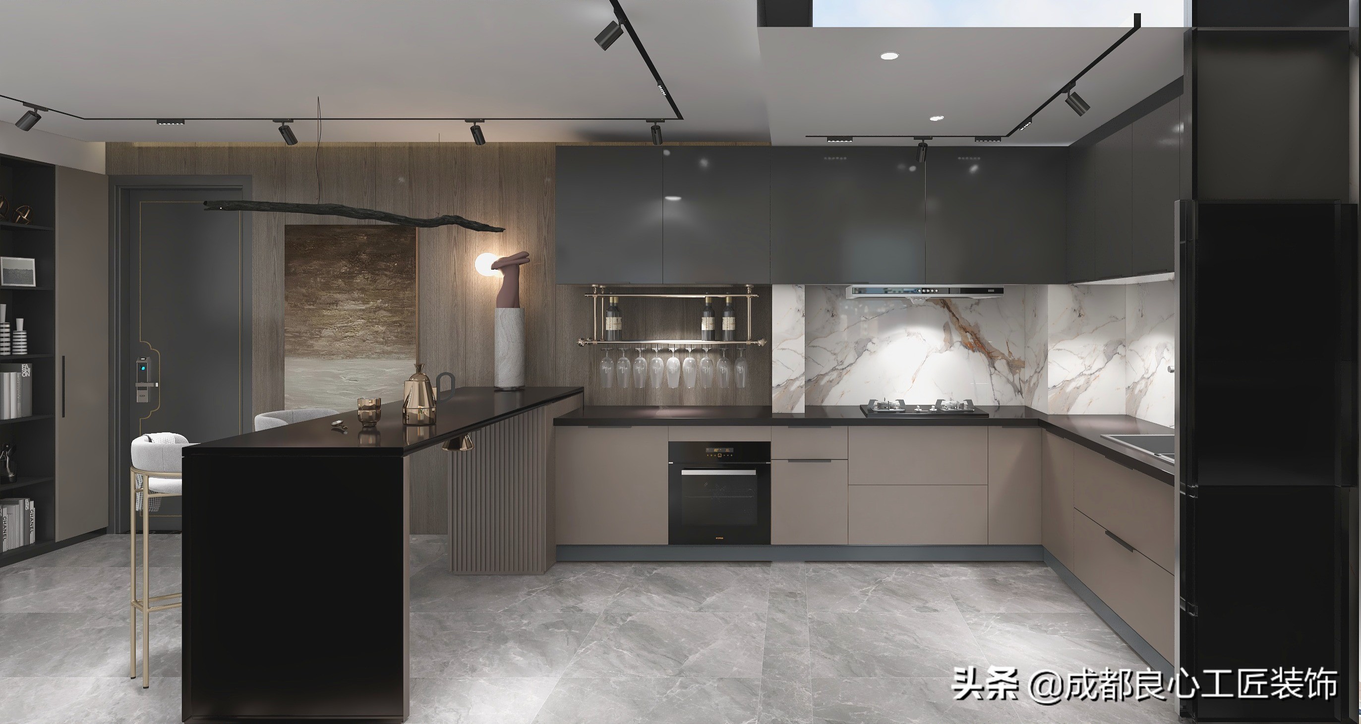 龙湖晶蓝半岛外观,龙湖晶蓝半岛135户型装修