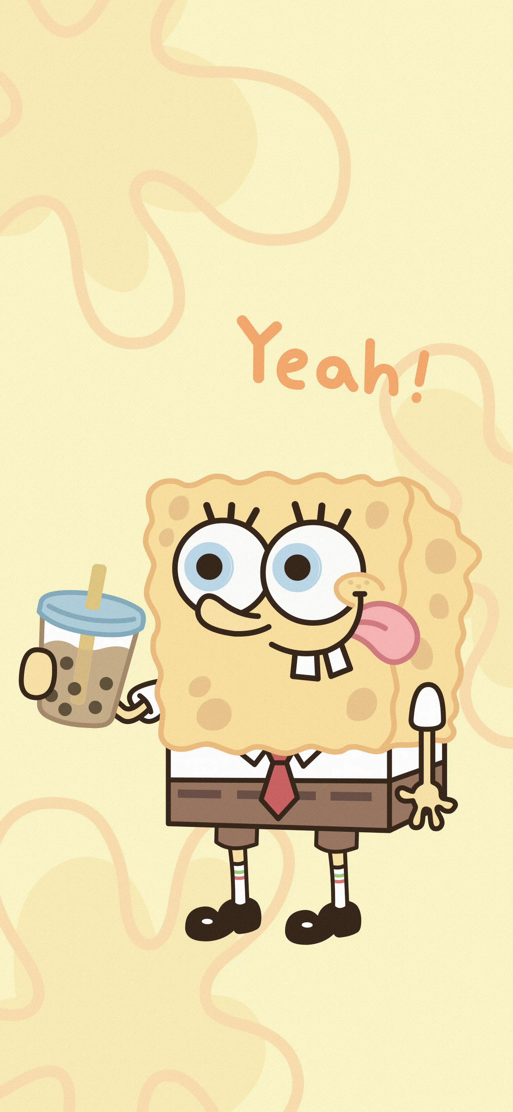 海绵宝宝壁纸iphone专用,手机壁纸动漫海绵宝宝