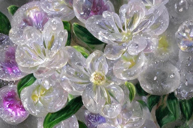 ai制作角框花,ai画花朵切片