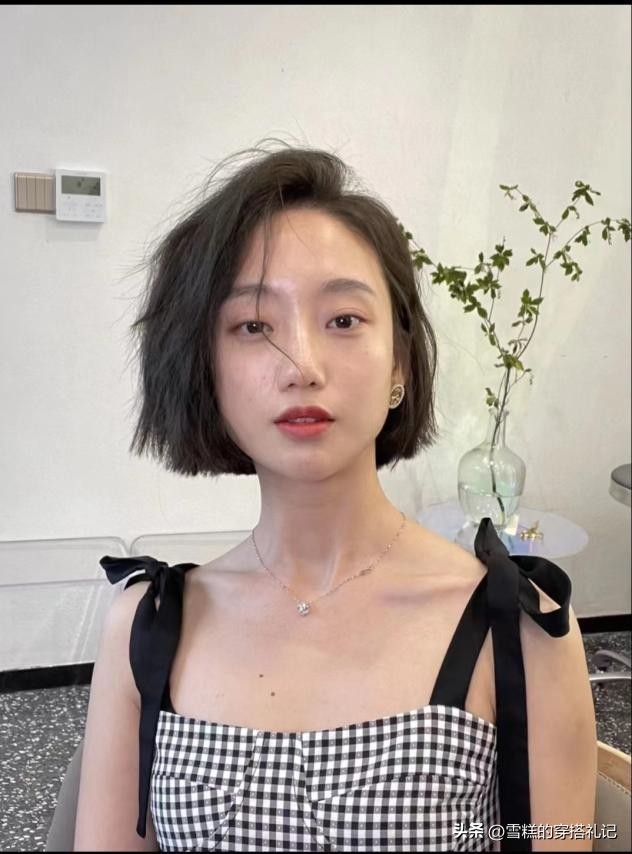 好减龄的齐耳短发轻盈灵动又气质,好看又洋气的女生齐耳短发