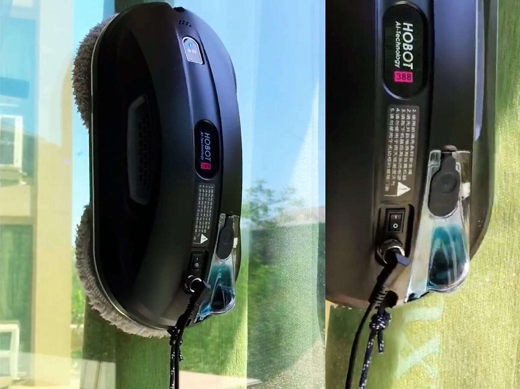 擦窗机器人沉浸式擦窗,擦窗机器人小窗户测评