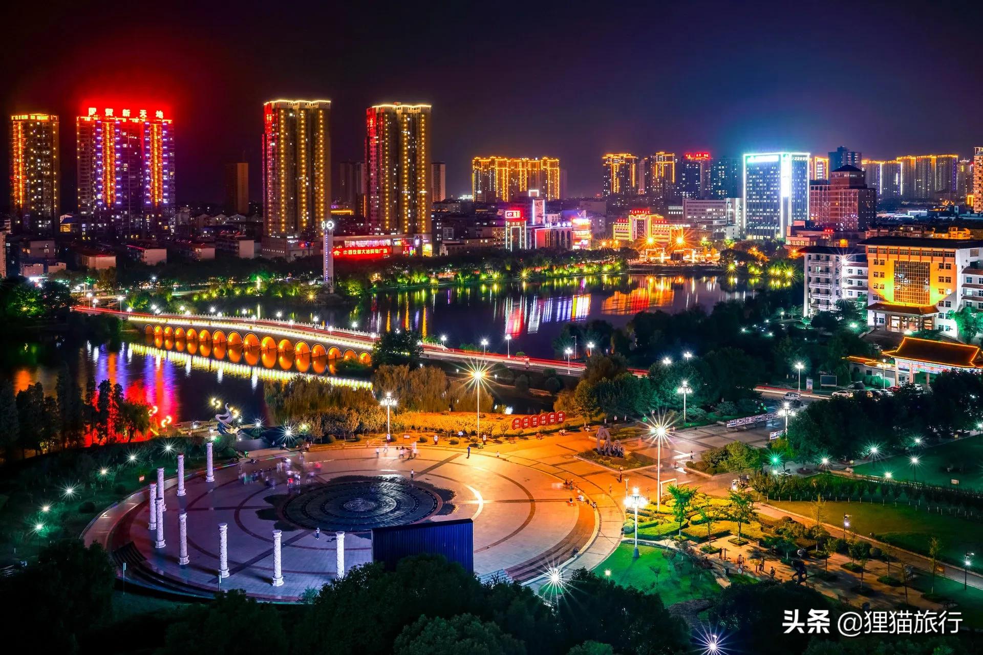 屯溪是安徽黄山市的中心城区,黄山屯溪城市图