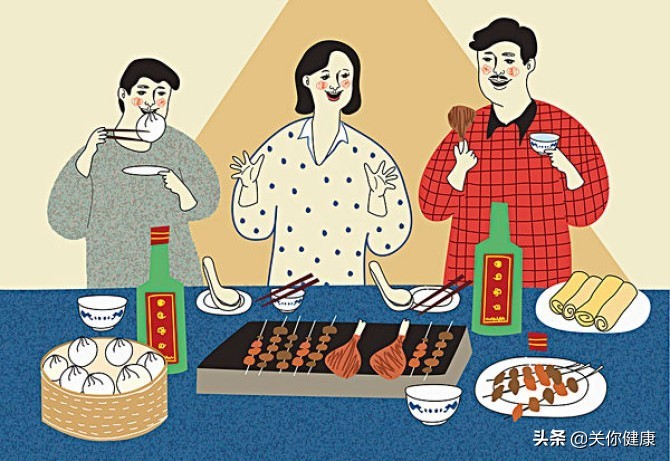 过年暴饮暴食后补救,左上腹部隐痛有暴饮暴食