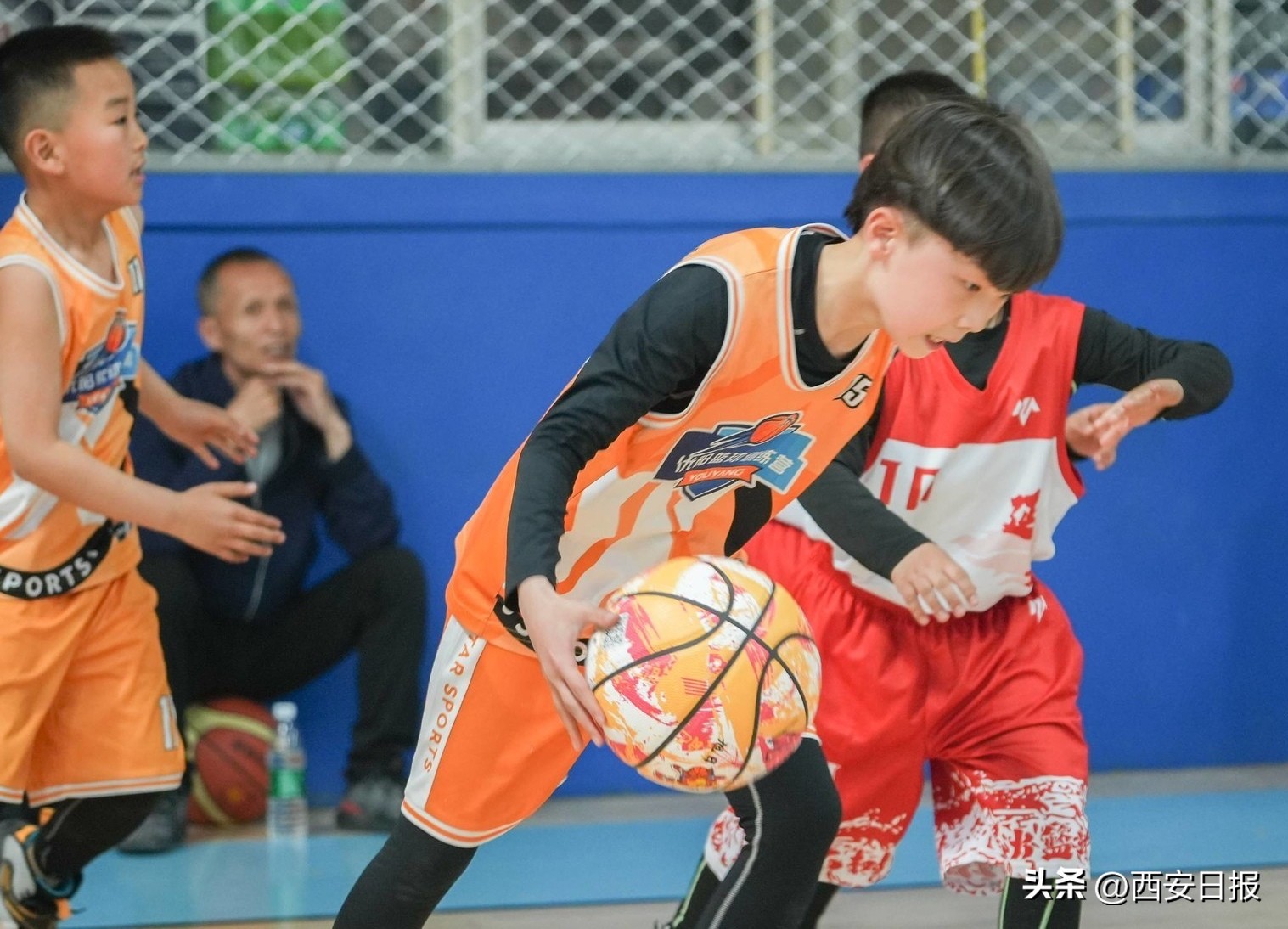 第三届西北少儿篮球联赛西安开赛!