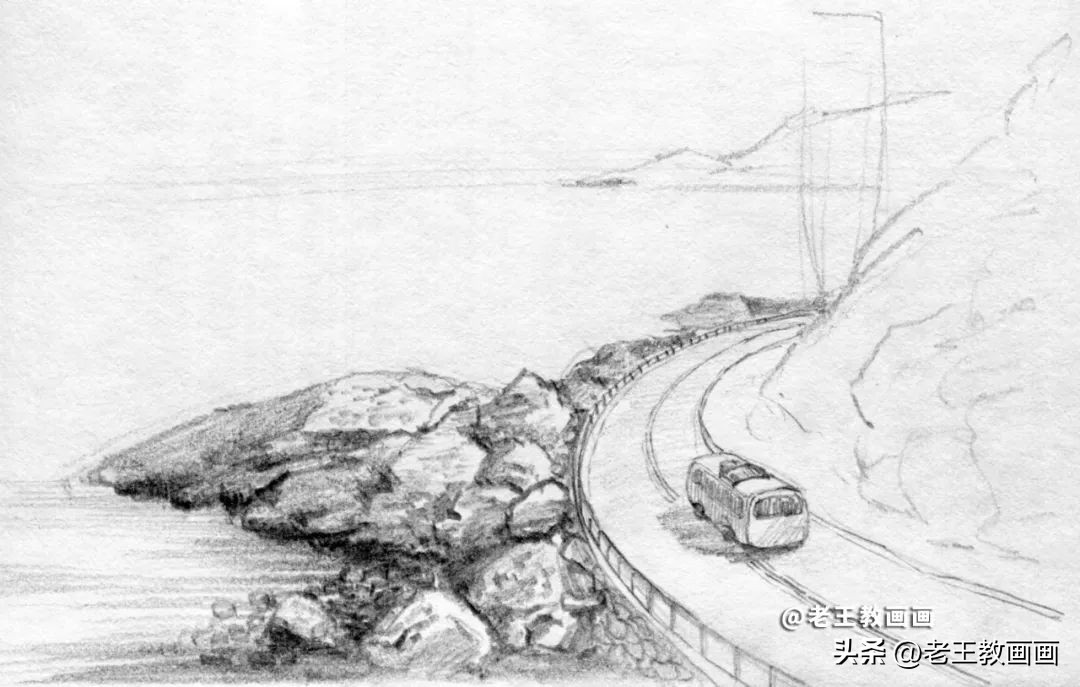 素描画图片简单一点入门,零基础也能画素描