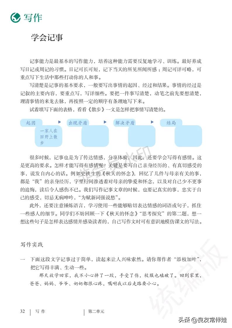 七年级语文课本电子完整版,七年级上册语文教材基础知识手册