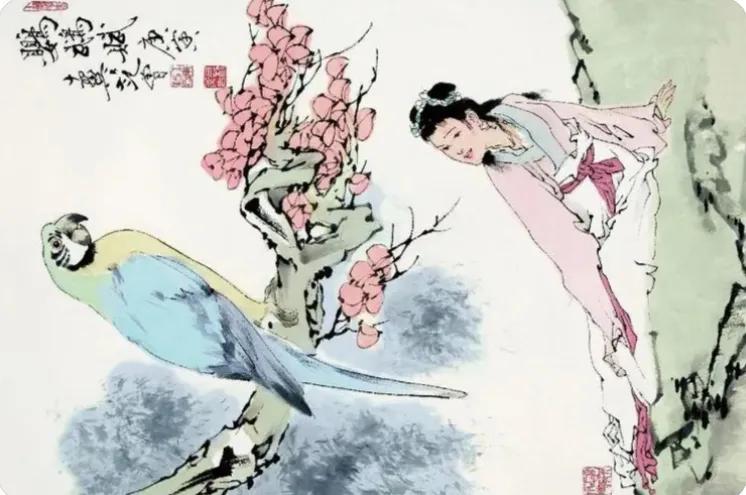 源自不系舟微博《鹦鹉洲》