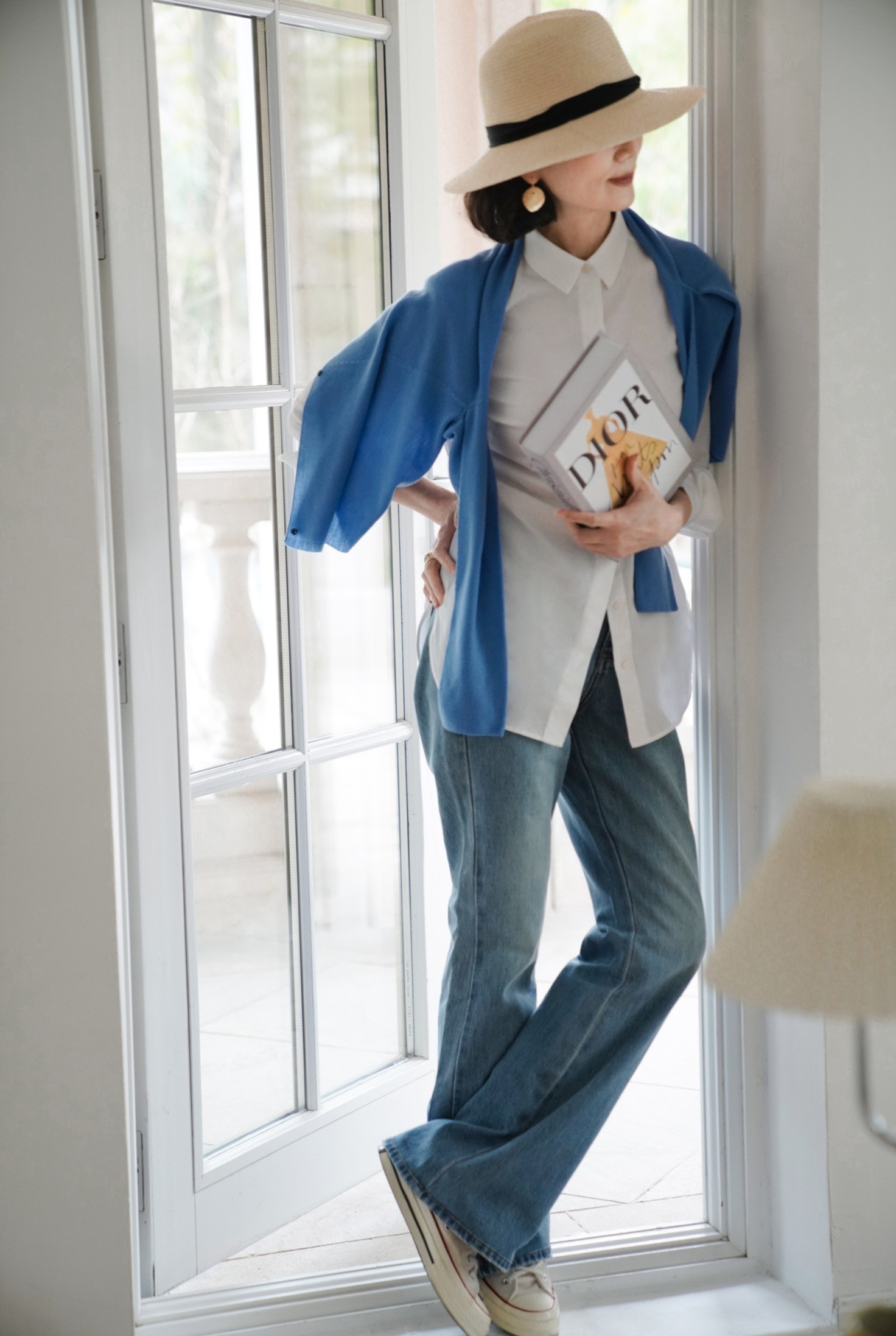 上海街拍长裤长裙,上海街拍修身长裙气质