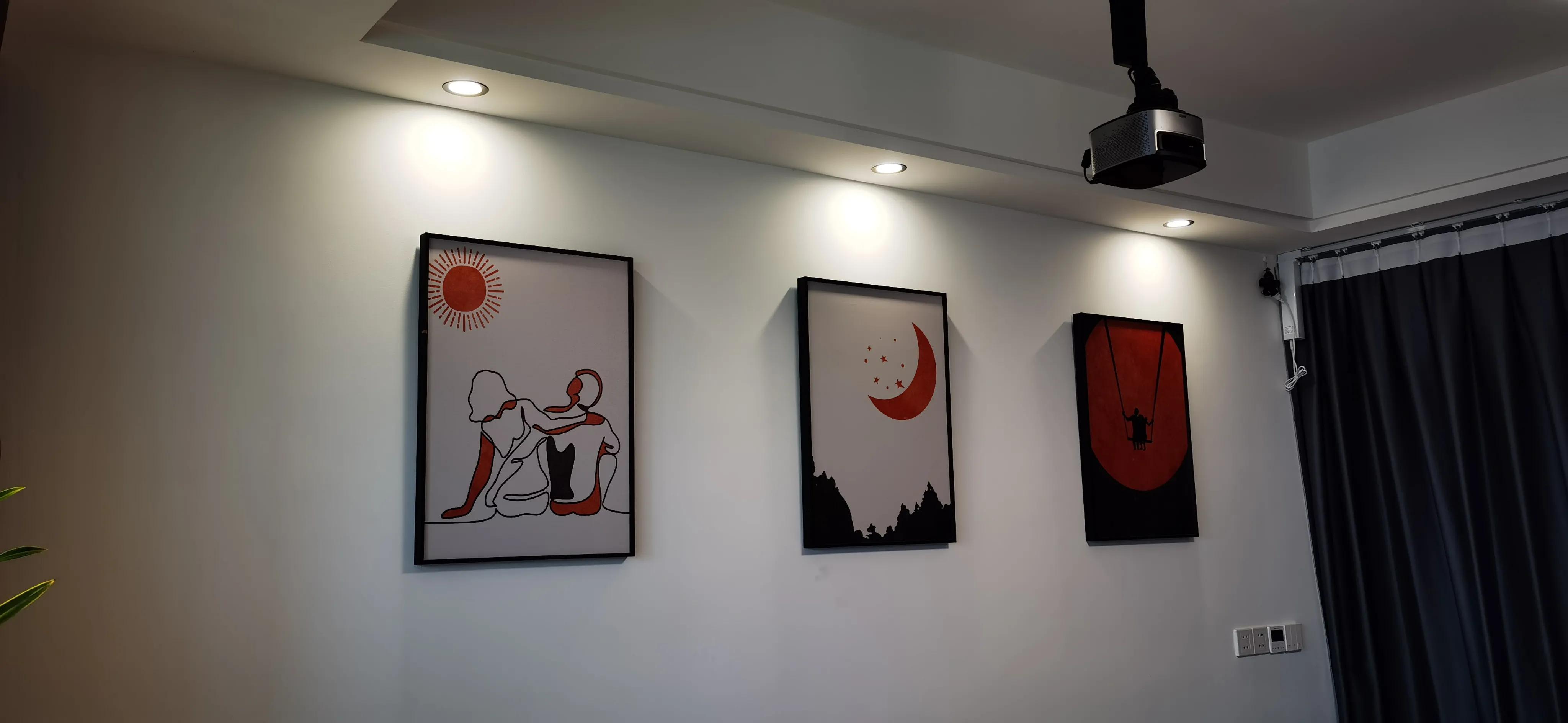 客厅岩板装饰墙,满墙电视柜和岩板背景墙哪个好