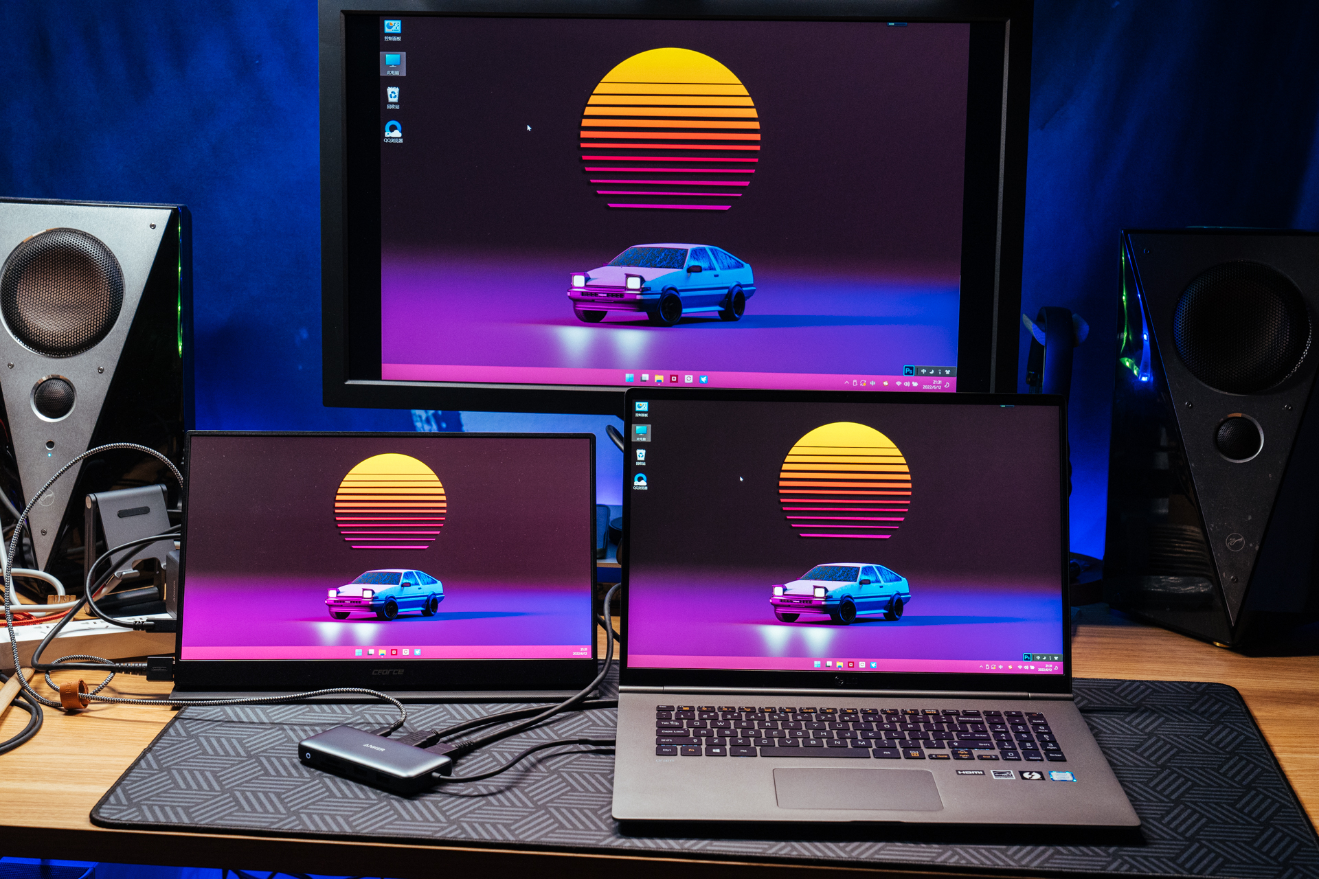 自己办公桌面布置,最简单的办公室桌面布置图