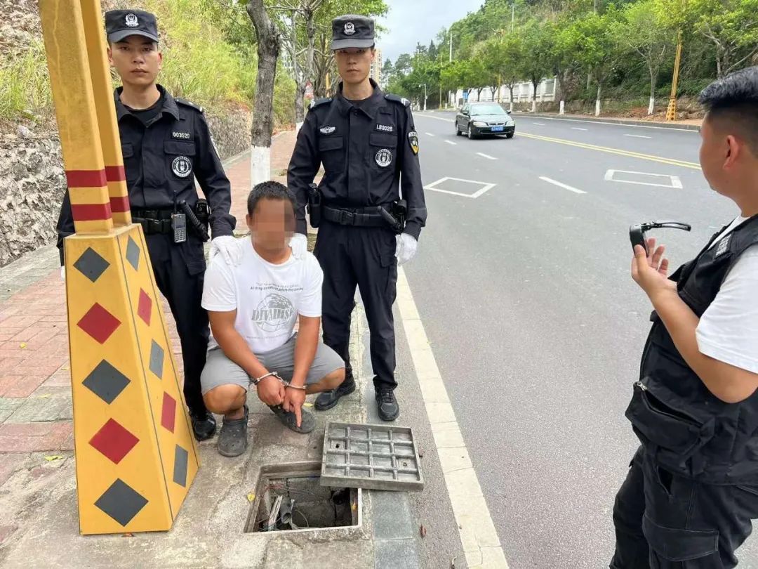 【安全感满意度双提升】伸手必被捉！荔波公安：偷电缆来钱快？落网会更快！现场指认彰显打击决心！