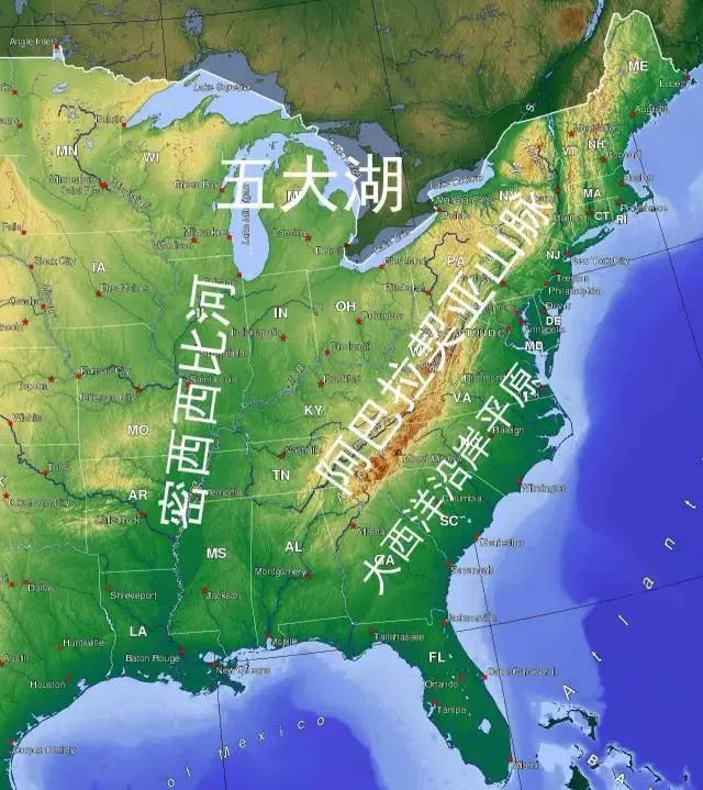 点赞科普带你看美国地理历史,深度解密美国地理