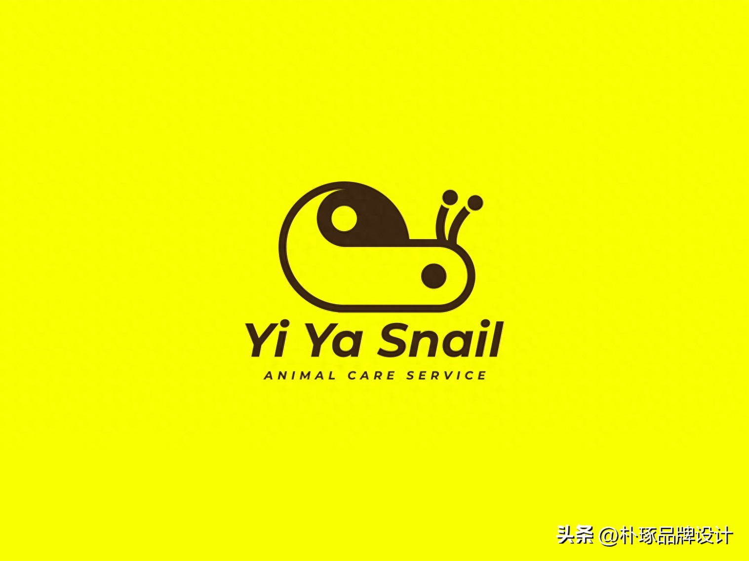 蜗牛创意形象,蜗牛个性创意logo设计