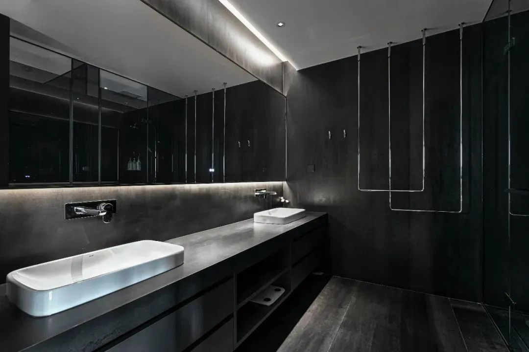 2200m²大宅风范时尚高级黑白配，德国进口复合地板通铺永恒的经典