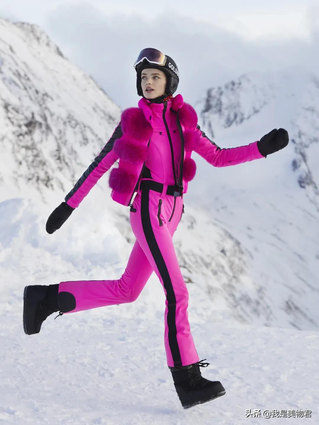 雪场高端穿搭,滑雪穿搭滑雪服
