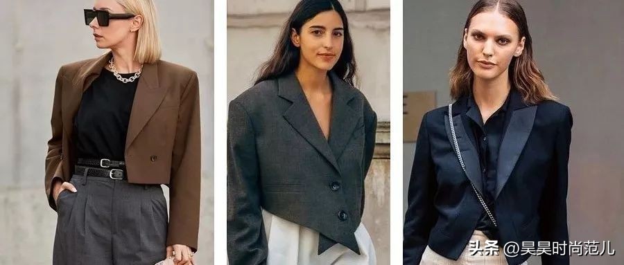 气质不重样初夏西装的百搭穿法,几款潮流范儿的西装搭配