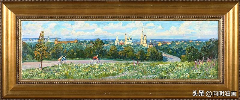 前苏联早期美术作品欣赏,苏联时期风景画作品