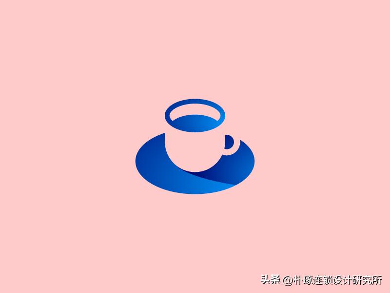 简约有特的杯子元素主题logo设计分享