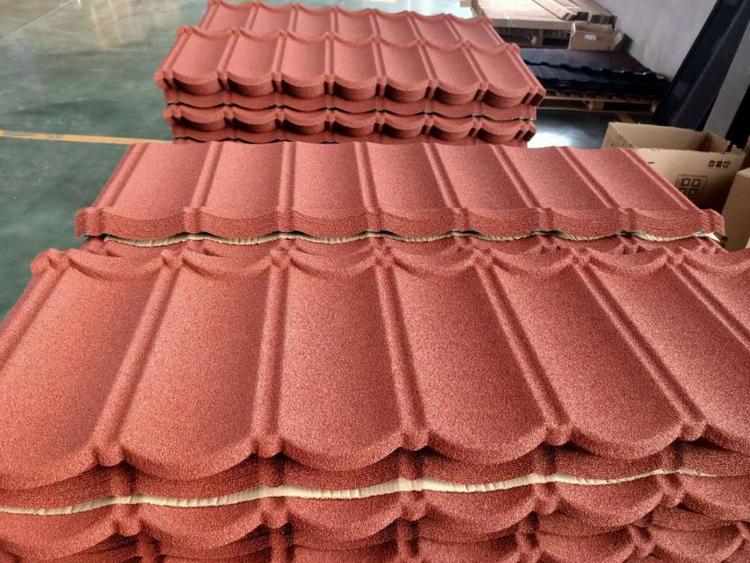 彩石金属瓦的施工全过程,彩石金属瓦购买基本知识