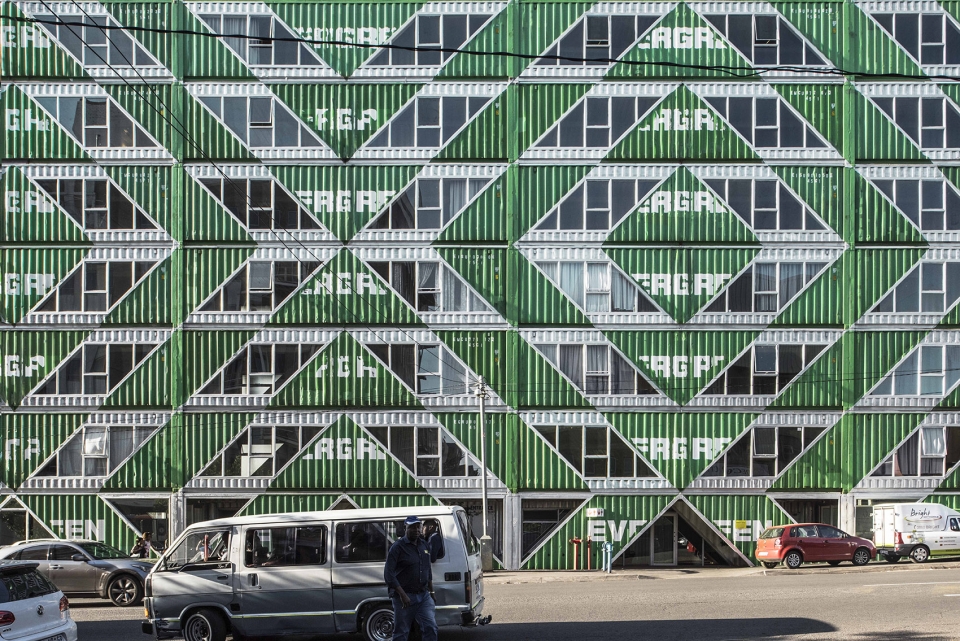 南非桶型公寓,集装箱公寓设计