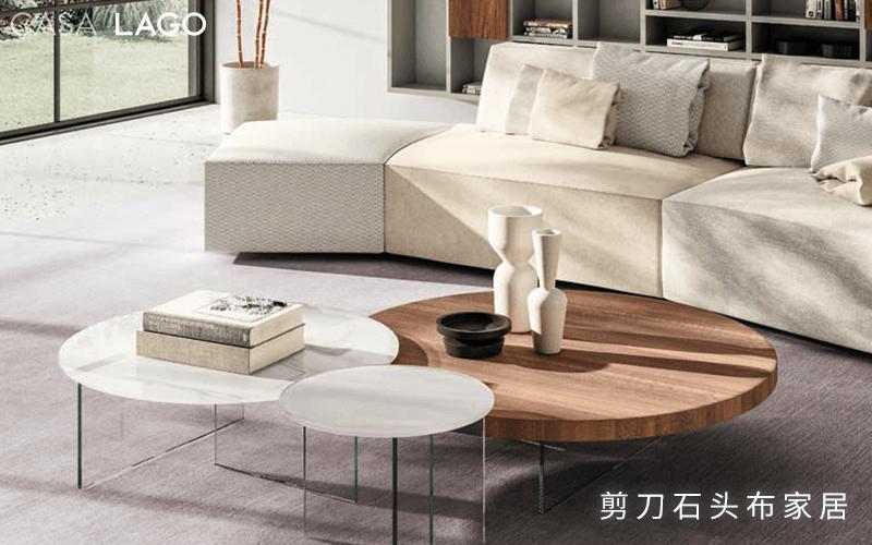 简约纯原木茶几,简约风实木茶几