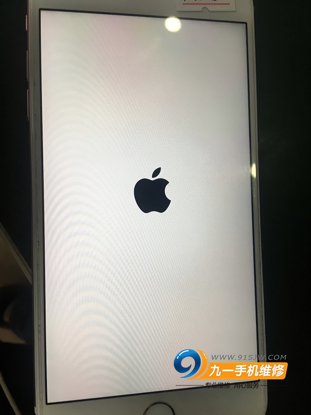 苹果手机进水开机白苹果一闪一灭,苹果手机进水开机logo亮了又灭