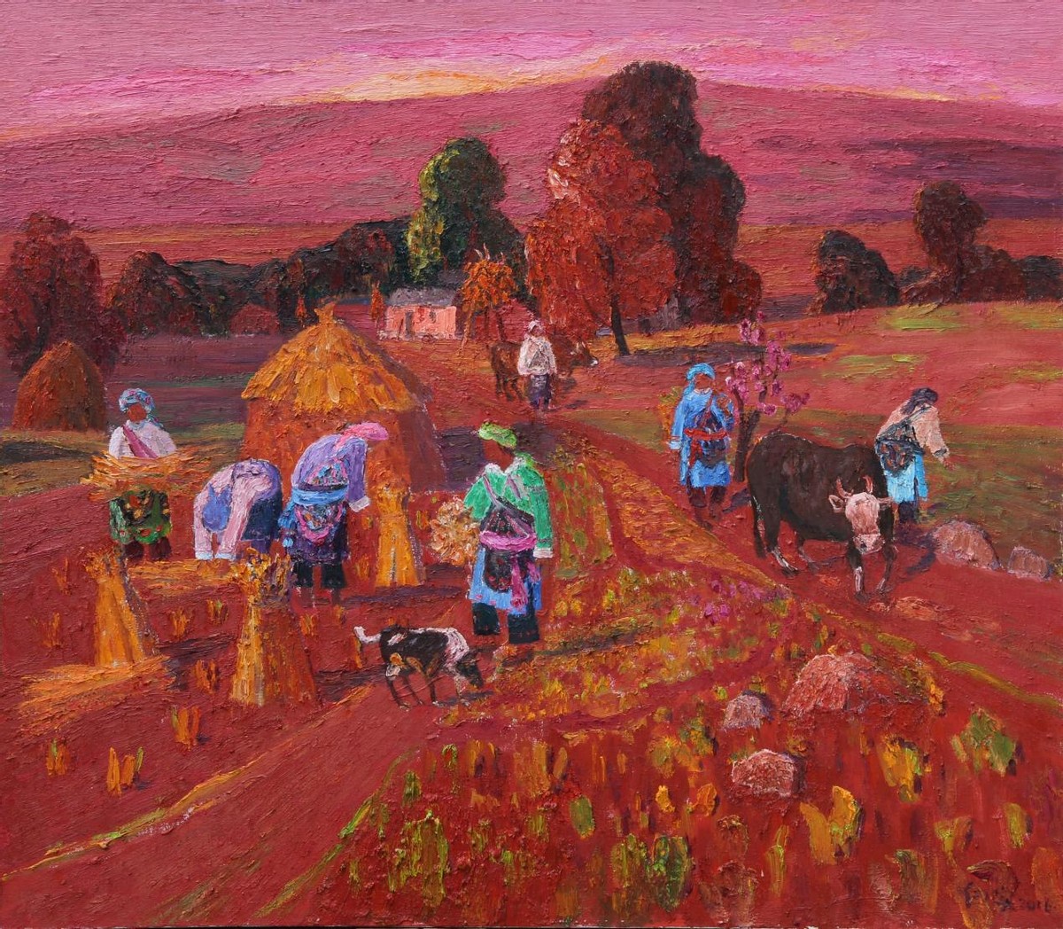 风景后期水墨,风景后期前后对比