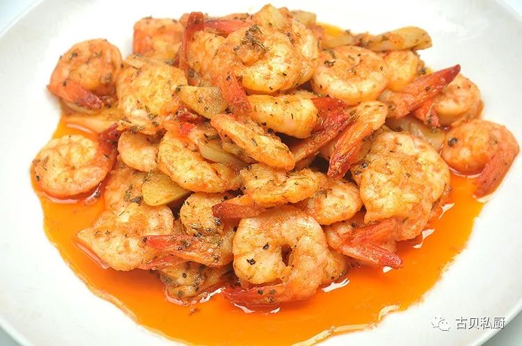 西班牙蒜香虾的做法,西班牙蒜味虾