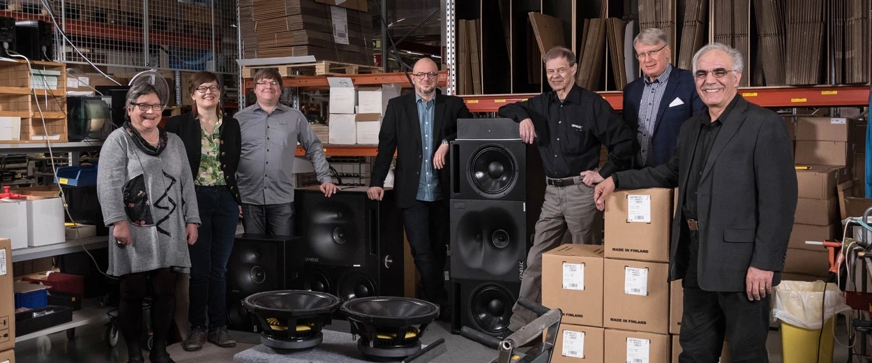 世界顶级音响品牌-芬兰GENELEC（真力）