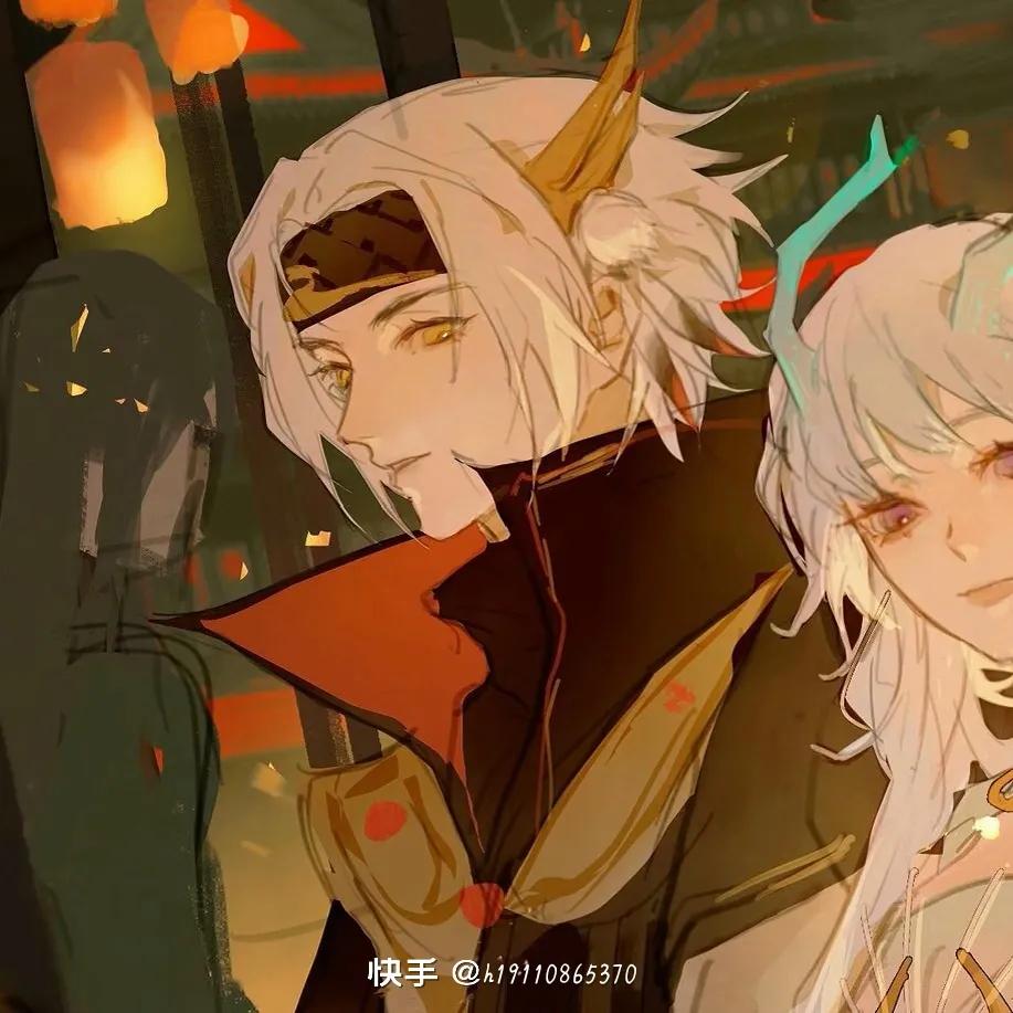 王者荣耀情侣专属头像框,王者荣耀情侣头像动漫