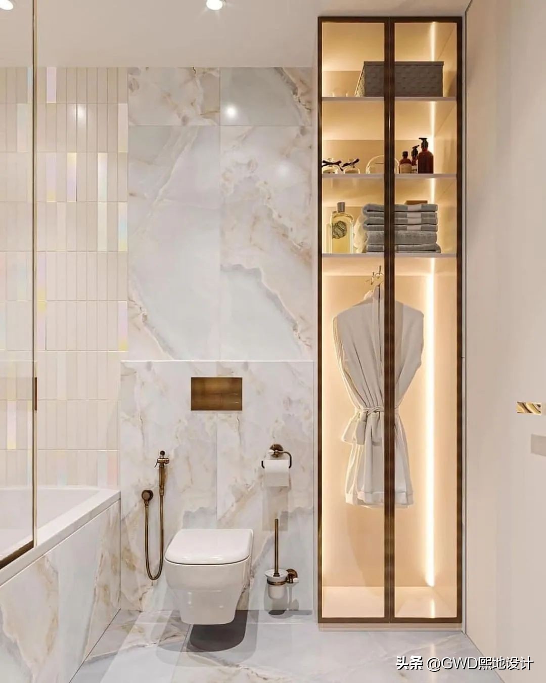最美卫生间装修效果图,2021最火卫生间设计效果图