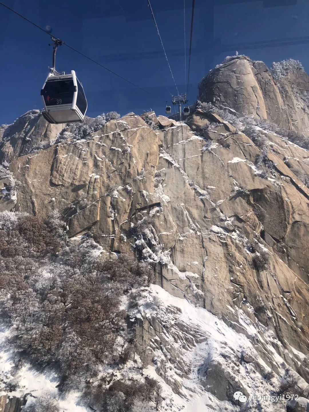 西岳华山不愧为天下第一险山,东岳泰山之雄西岳华山之险