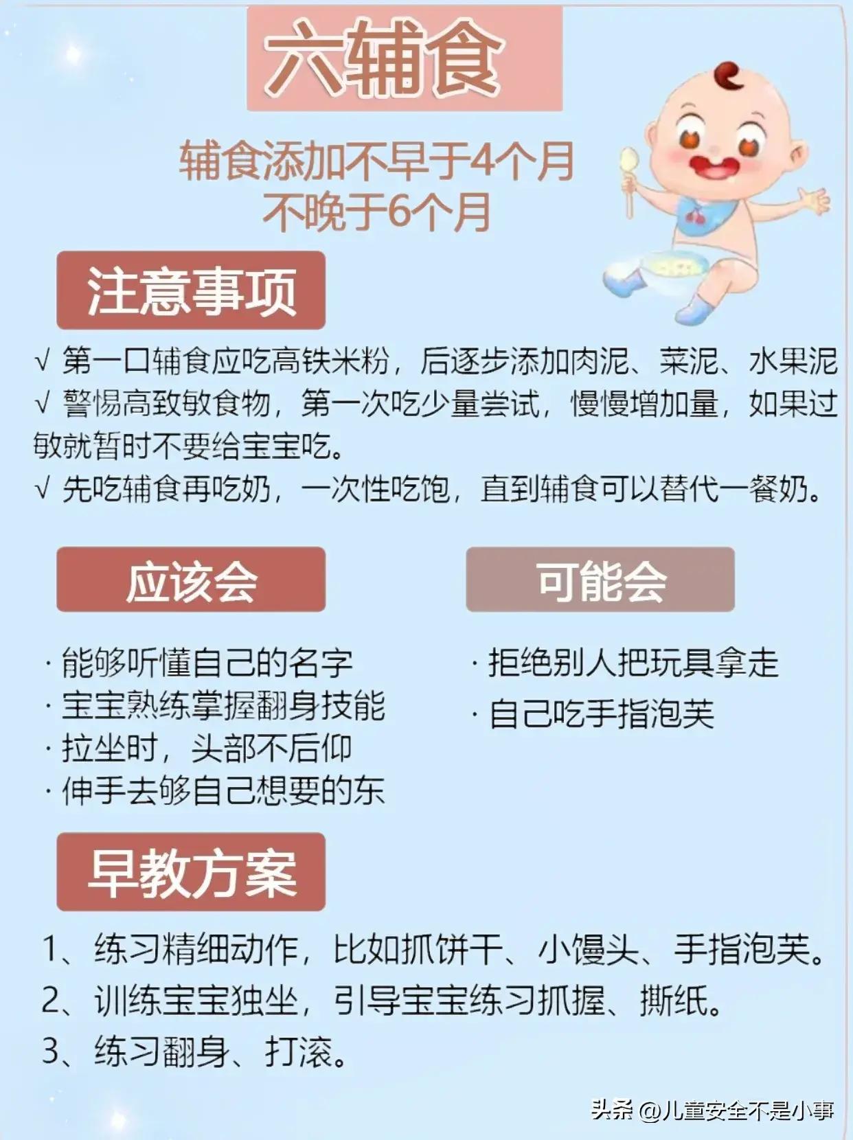 0-12月发育规律和早教,0到1岁孩子早教启蒙规划