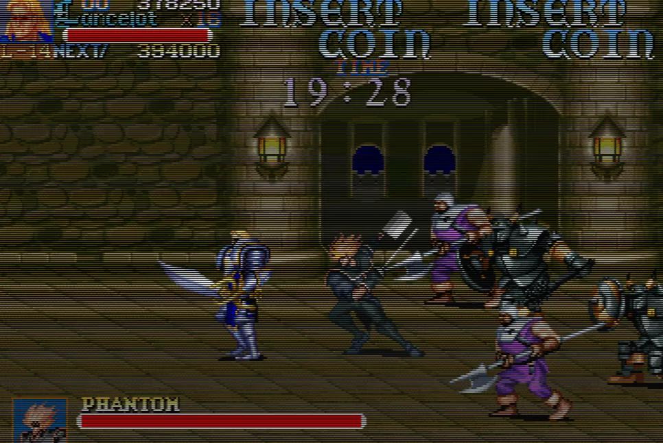 经典街机游戏圆桌骑士速通,街机圆桌骑士所有隐藏魔杖的打法