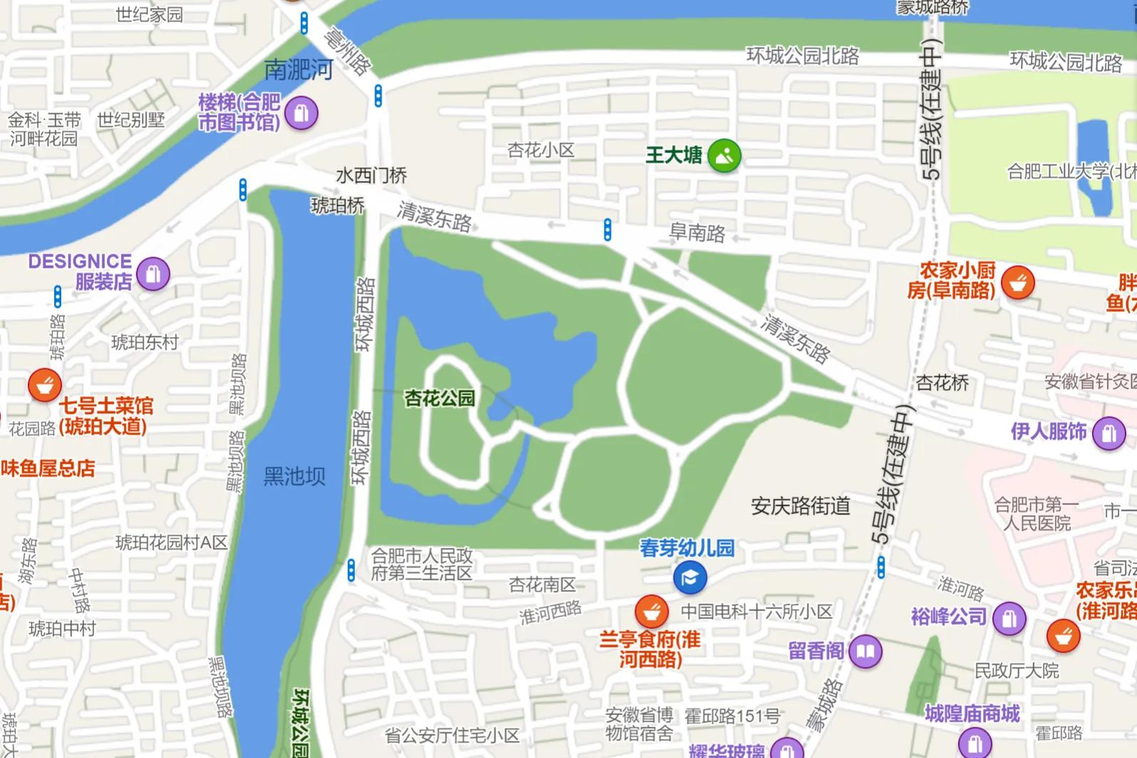 中国合肥杏花公园,合肥有几个杏花公园