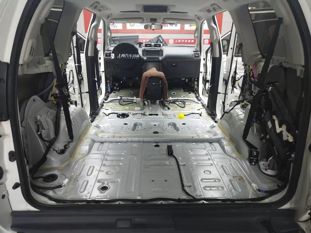 汽车隔音降噪测试丰田霸道,丰田霸道隔音