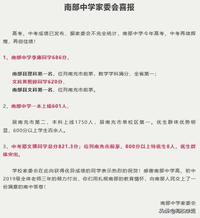 2020高考重点高中喜报,2020省级示范性高中高考喜报