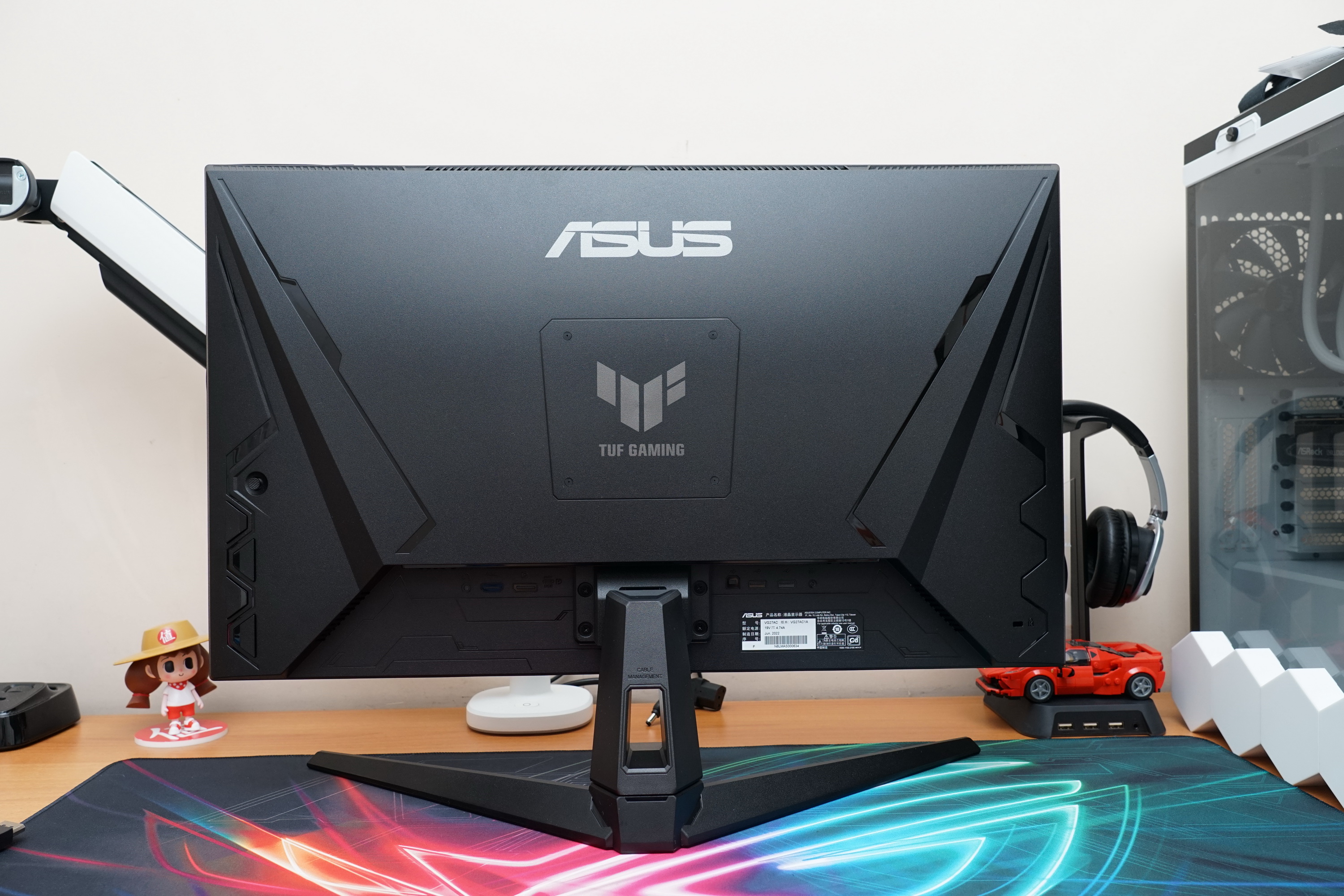 华硕tuf显示器vg27aq3a开箱,华硕显示器vg27aq3a最强画质