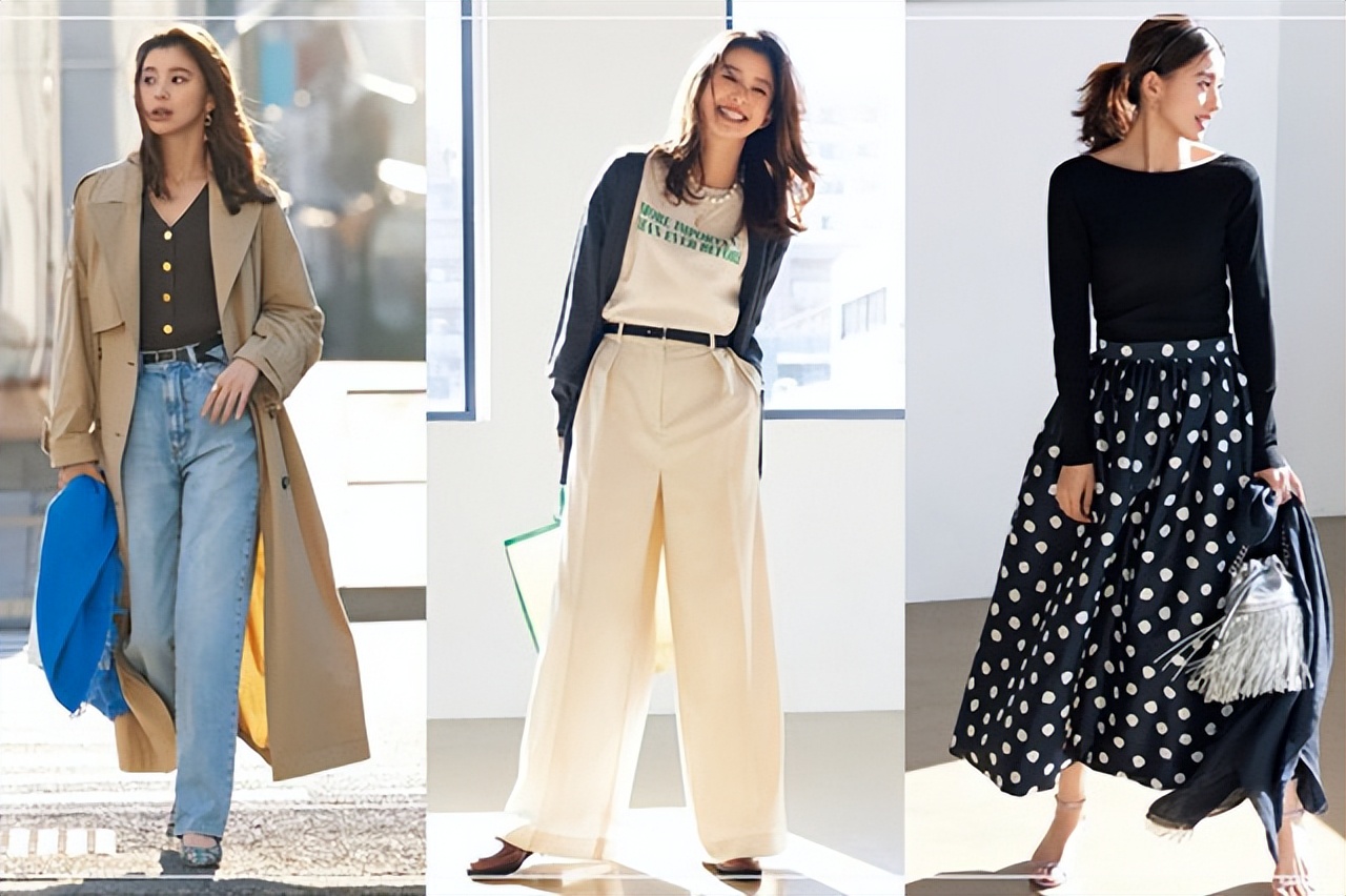 日本30+职业女性专门志排名，米色与牛仔风最受追捧，今春可参考