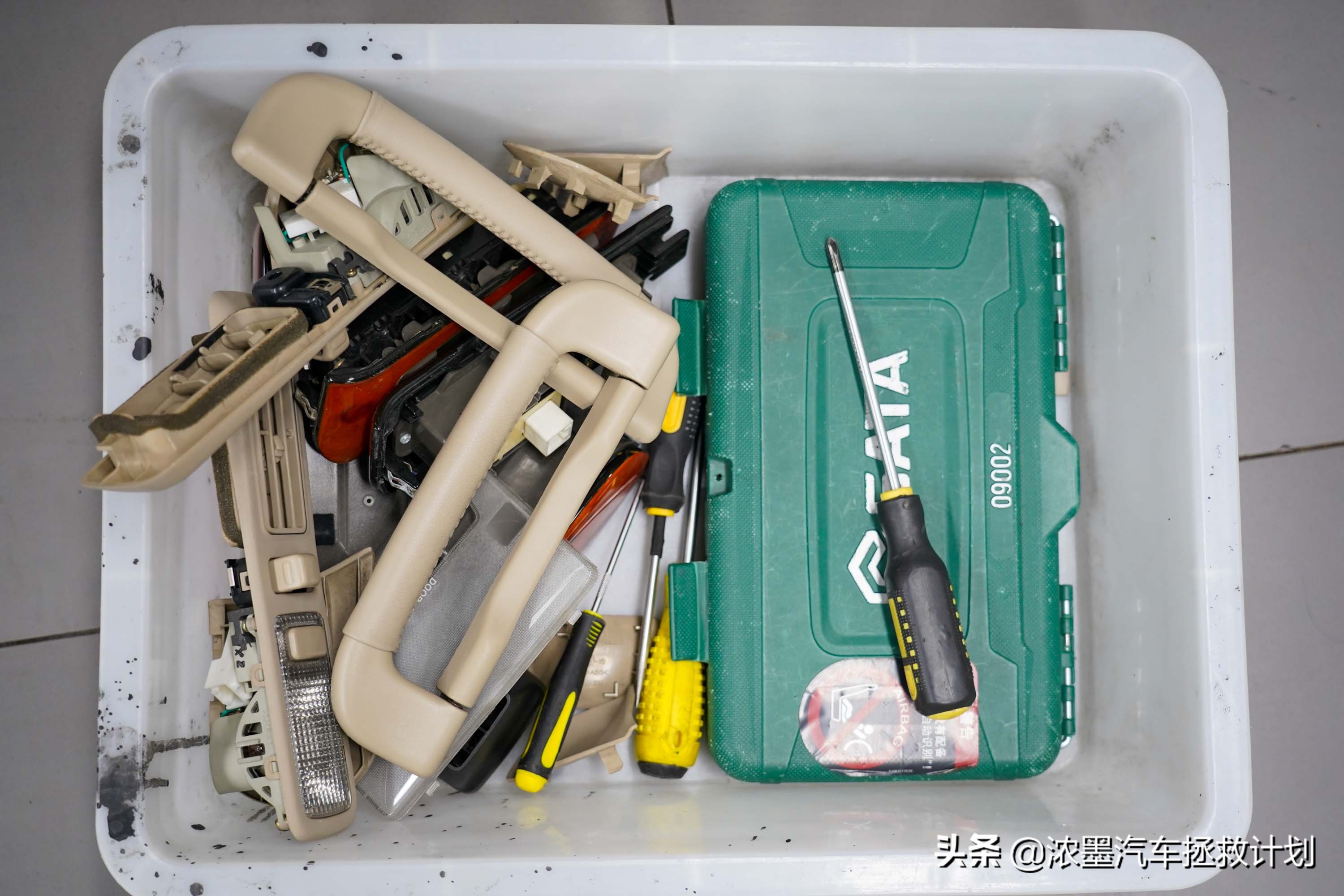 05款雷克萨斯ls430翻新修复,雷克萨斯ls430深度翻新解析