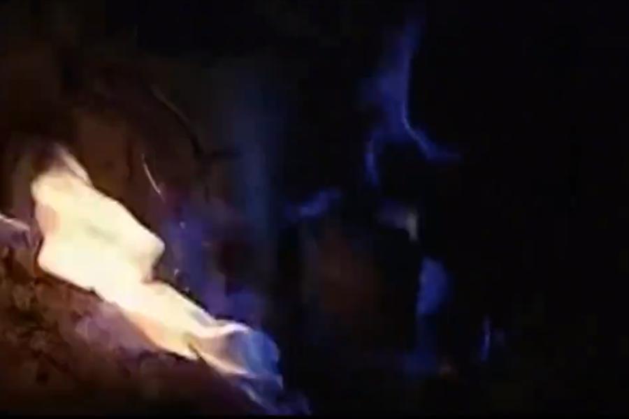 贵州山火相同的案例,贵州水田里的火焰