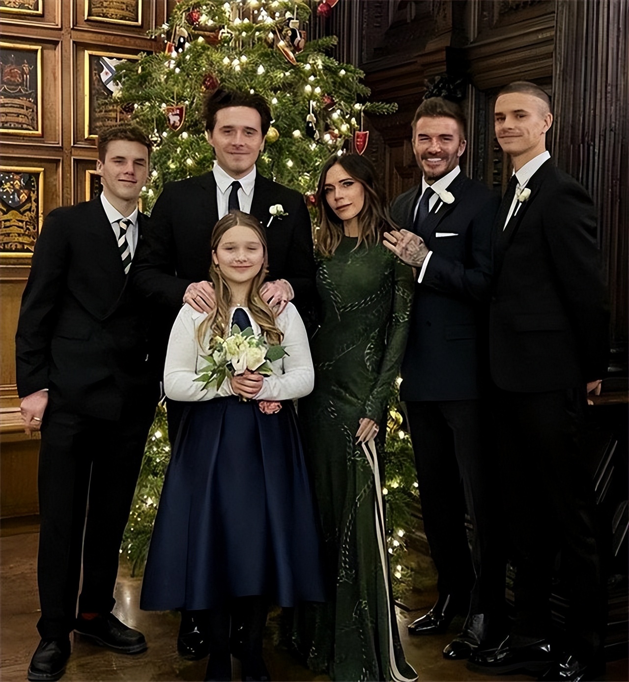 贝克汉姆的小女儿现状,贝克汉姆四个孩子现状