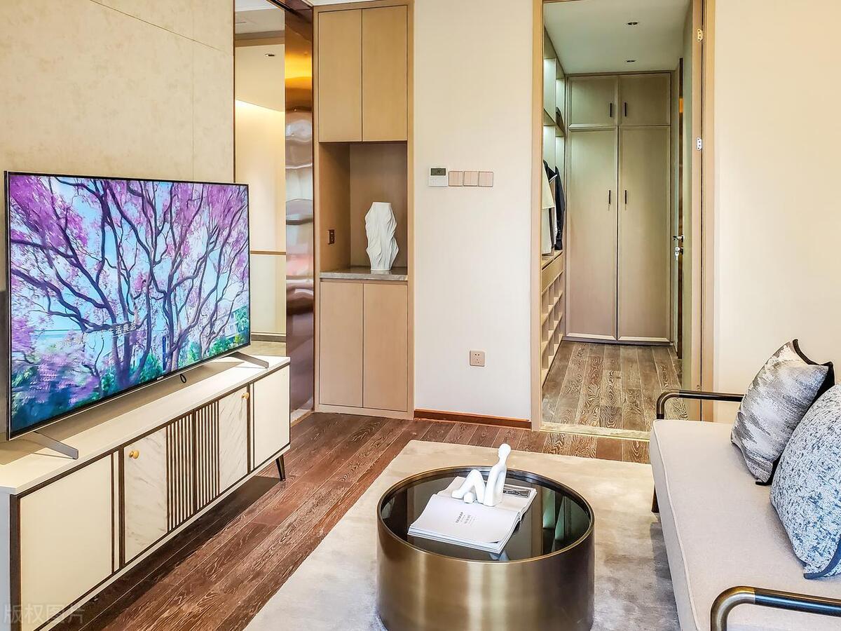 悬空电视柜内嵌电视柜预留尺寸,电视柜尺寸标准大全