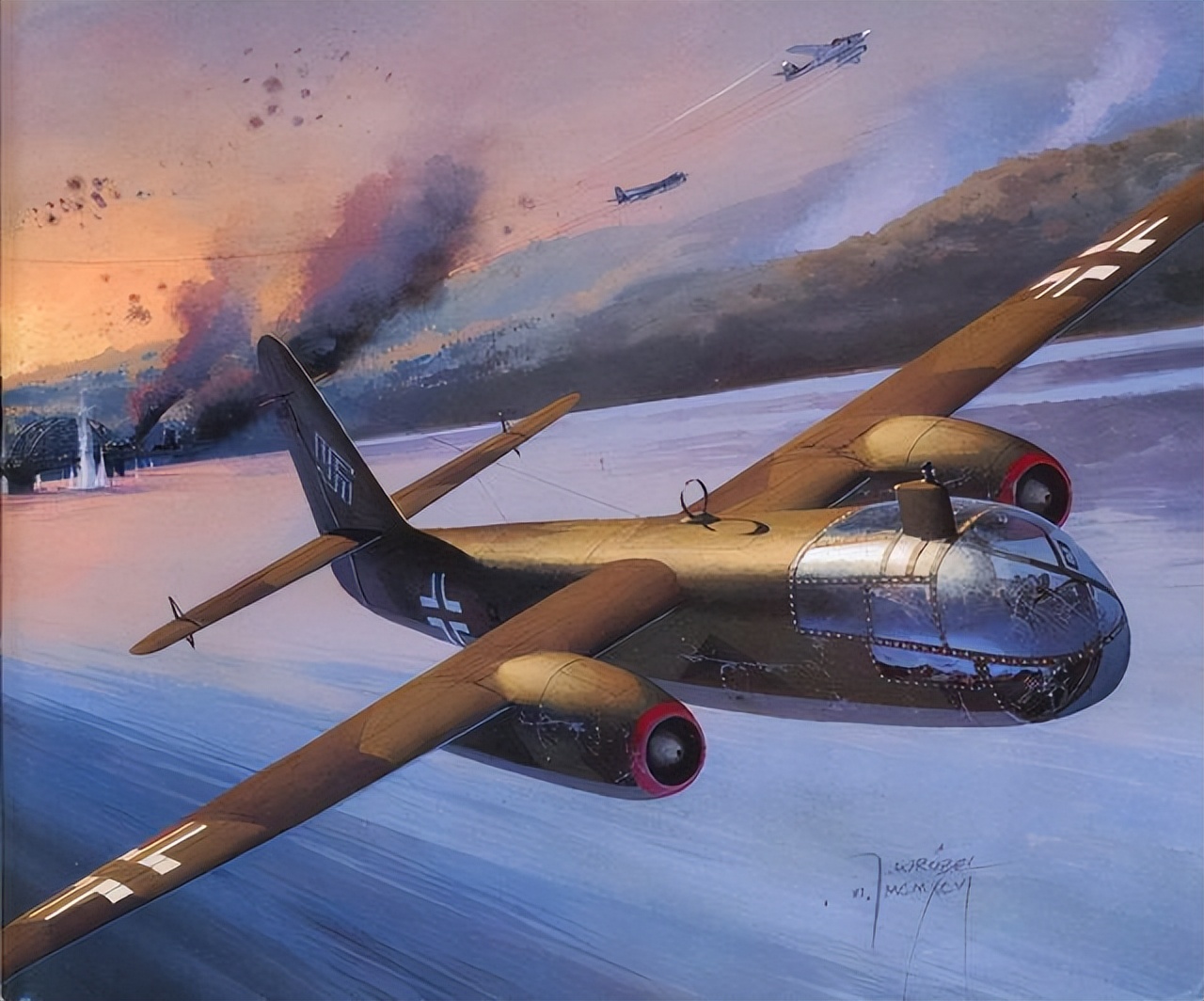 希特勒的“喷气重锤”——二战德国Ar-234喷气式轰炸机全传